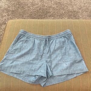 J. Crew Women's Athletic Shorts in Denim Blue